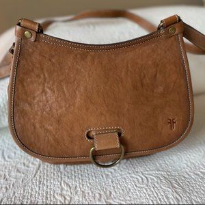Women’s Frye Leather Crossbody Saddle Bag